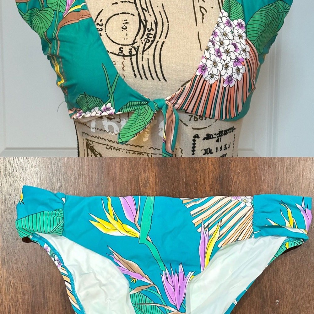 Trina Turk Vibrant Blue Bikini Set